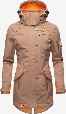 MARIKOO Toiminnallinen takki 'Soulinaa' värissä ruskea: edessä