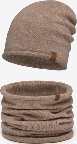 Bonnet '70115 Set' Vivisence en beige : devant
