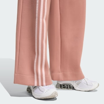 Wide Leg Pantalon ADIDAS ORIGINALS en rose