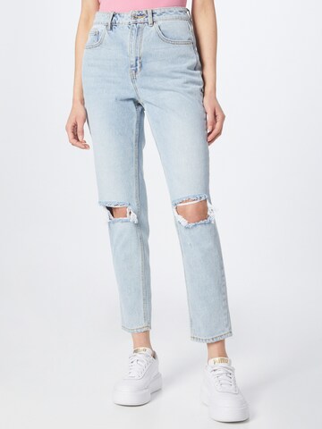 VERO MODA Regular Jeans 'JOANA' in Blauw: voorkant