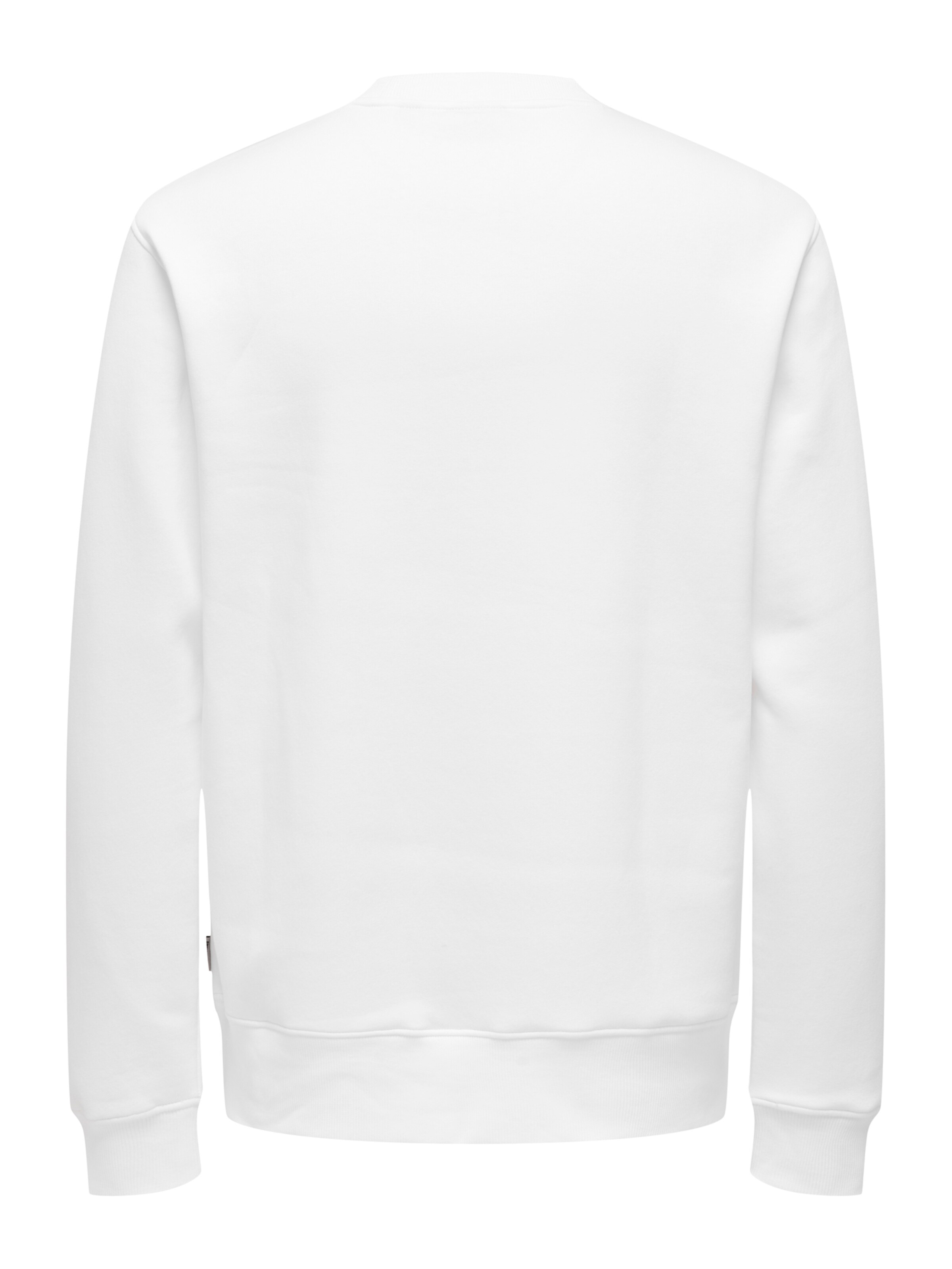 Only & Sons - Sudadera 'ONSDAWSON' en blanco