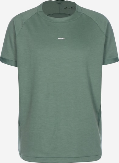 NIKE Functioneel shirt 'F.C. Elite' in de kleur Groen / Wit, Productweergave