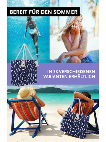 DonDon Beach Bag in Blue