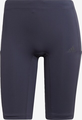 Pantalon de sport 'FastImpact' ADIDAS PERFORMANCE en bleu : devant