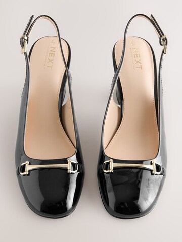 Next - Sapatos abertos atrás 'Forever Comfort' em preto