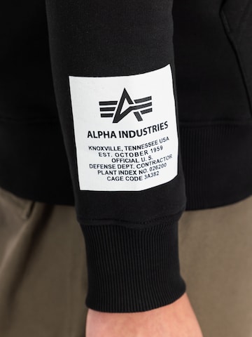 ALPHA INDUSTRIES - Sudadera en negro