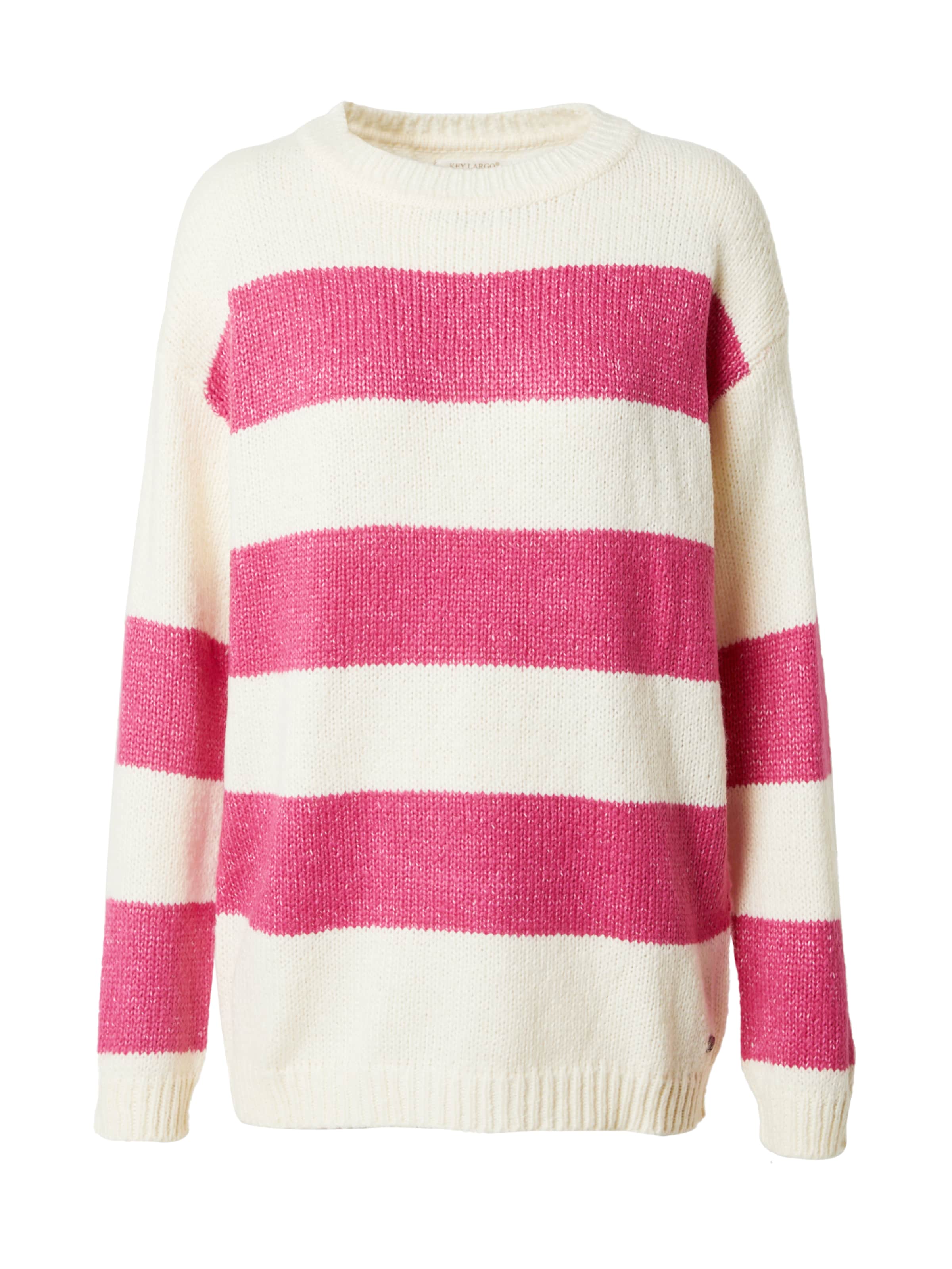 Key Largo Pullover 'HOLLY' in Pink: Vorderseite