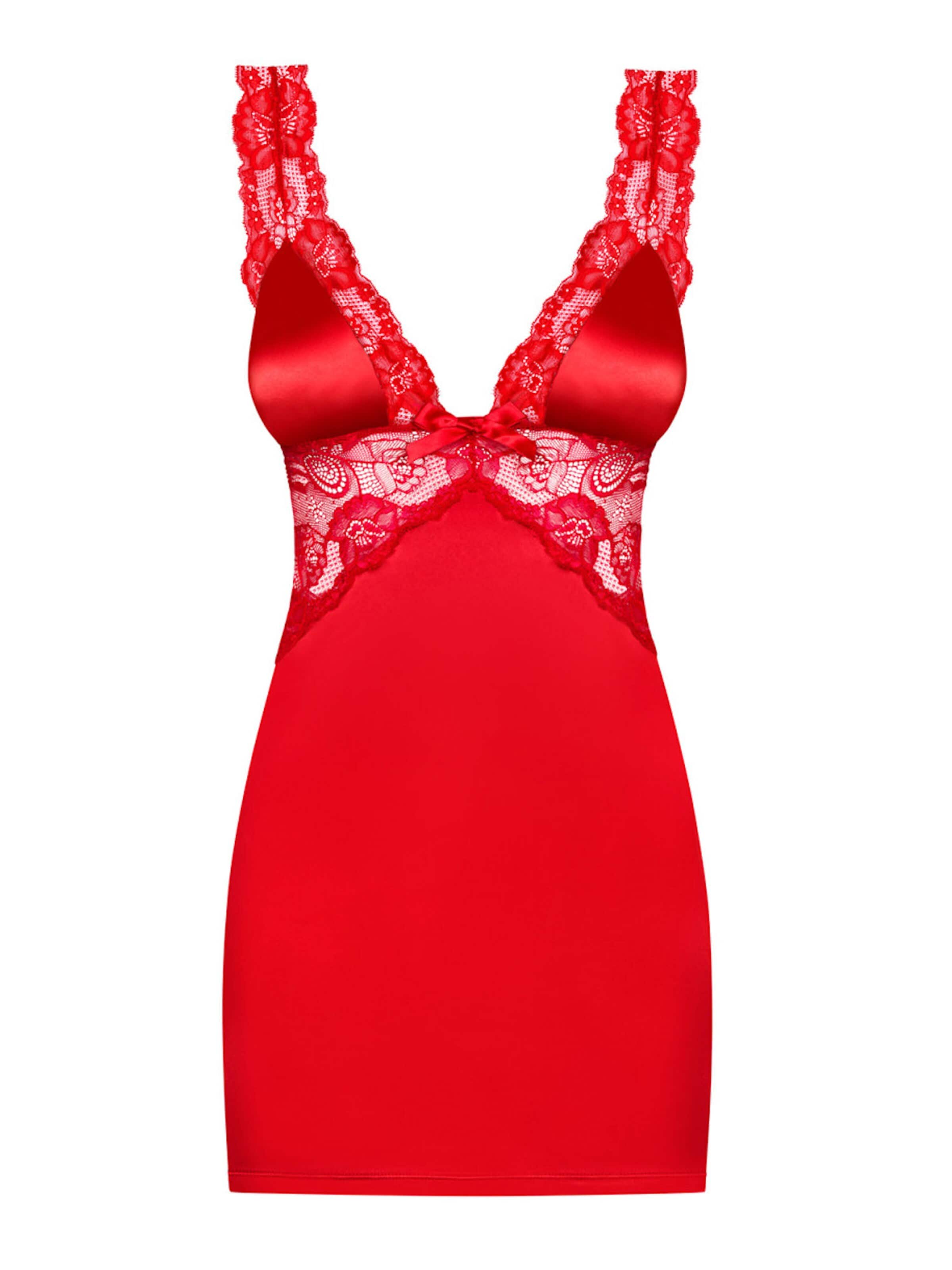 Obsessive Negligee 'Secred' in Red: front