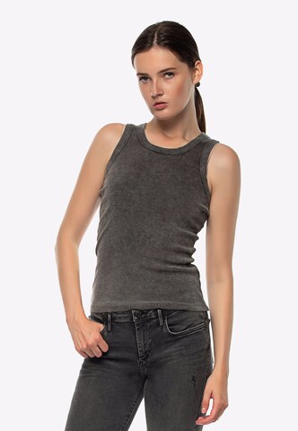 True Religion Top in Grey: front