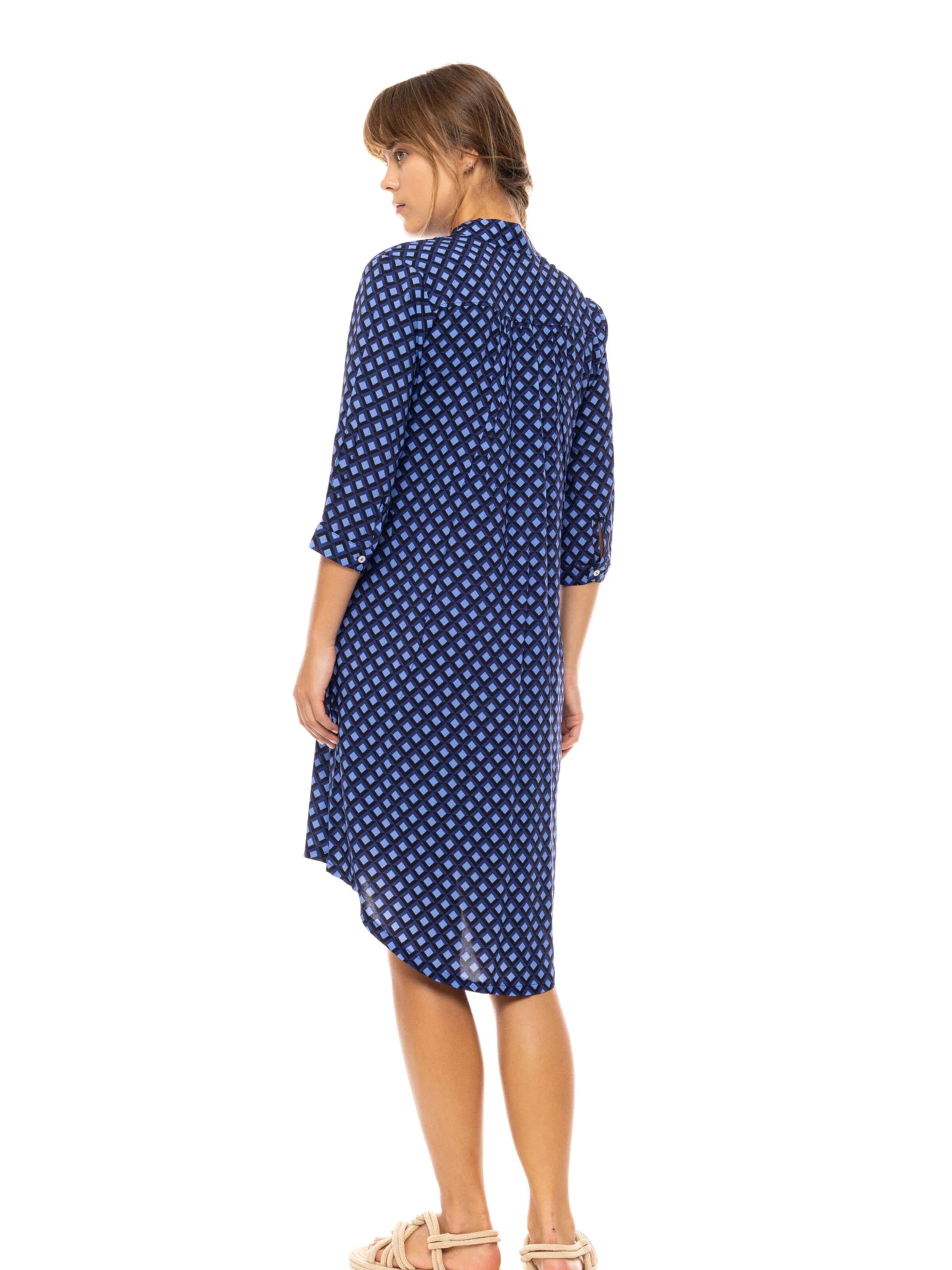 Pink Label - Vestido de verano 'BEACHWEAR BLUE AZURE' en azul