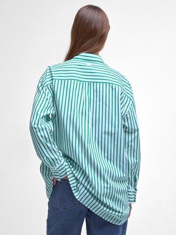 Barbour Bluse 'Nicola' in Grün
