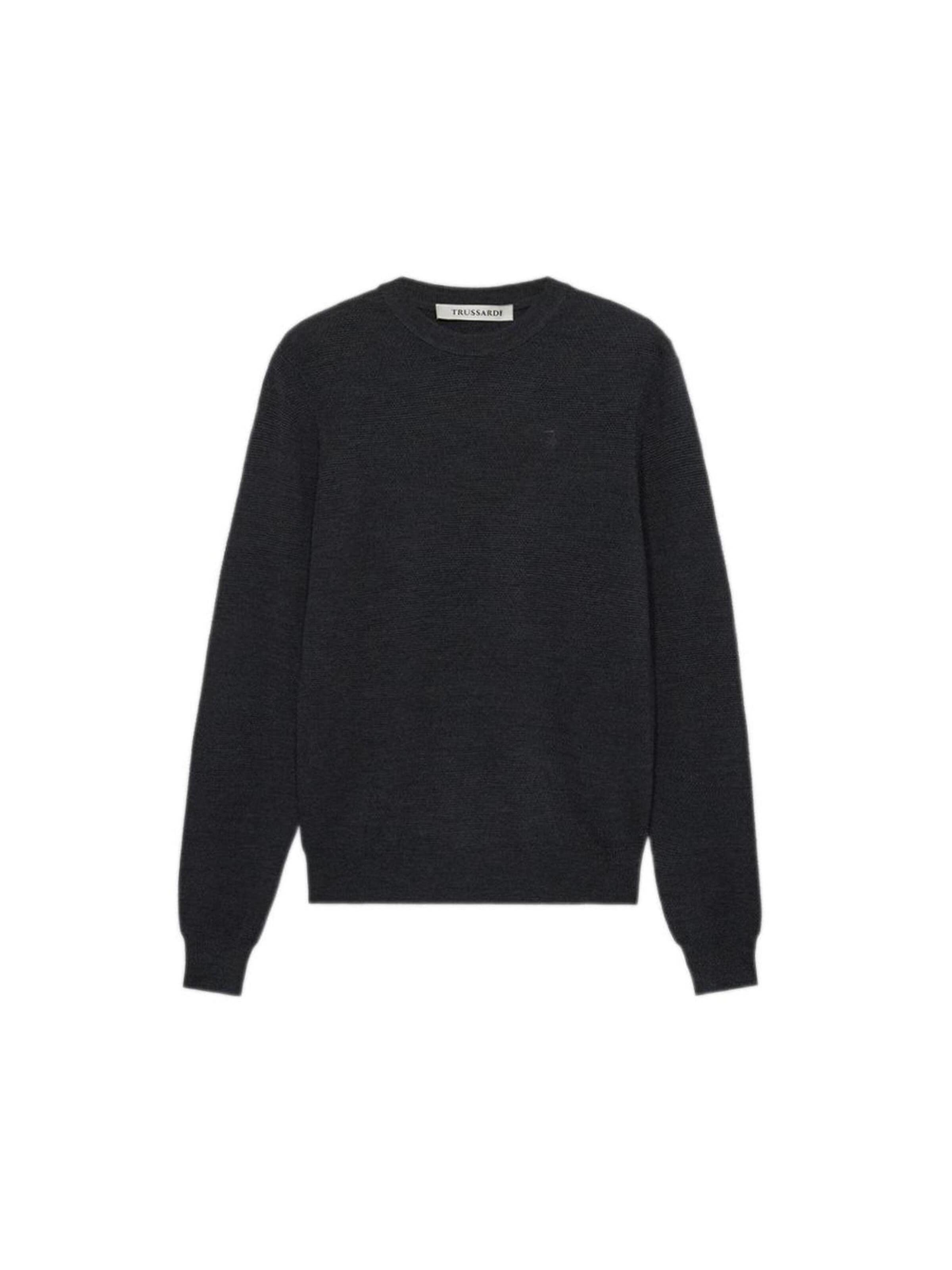 Trussardi Trui in Grijs: voorkant
