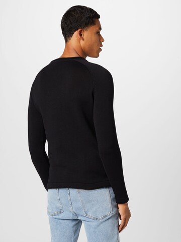 KnowledgeCotton Apparel Sweter w kolorze czarny