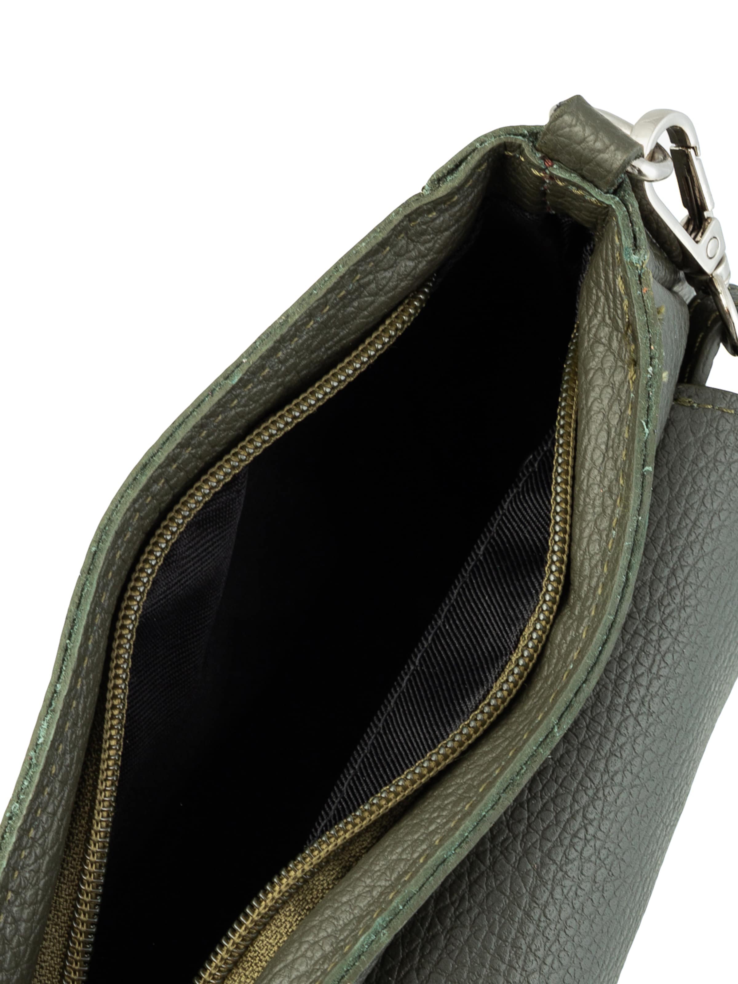 Geantă de umăr de la RYŁKO pe verde