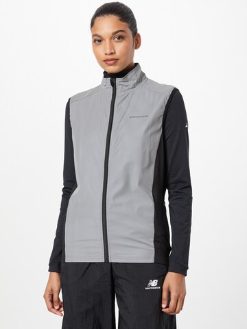 ENDURANCE Sports Vest in Grey: front