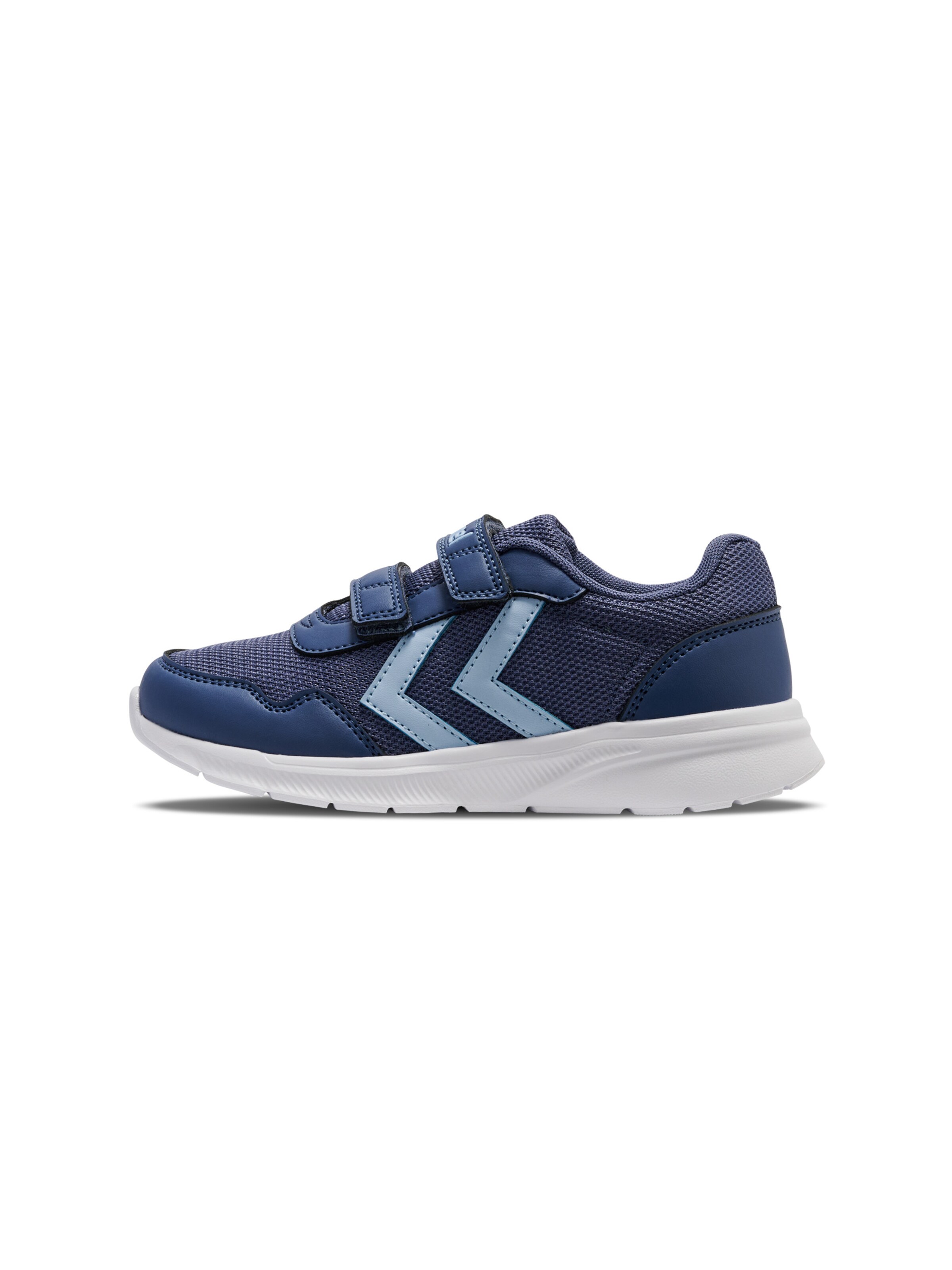 Hummel Sneakers in Blauw: voorkant