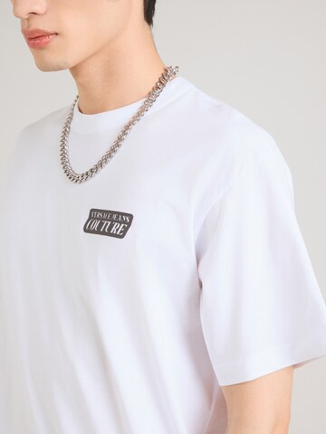 Versace Jeans Couture T-Shirt '80GAHT18' in Weiß