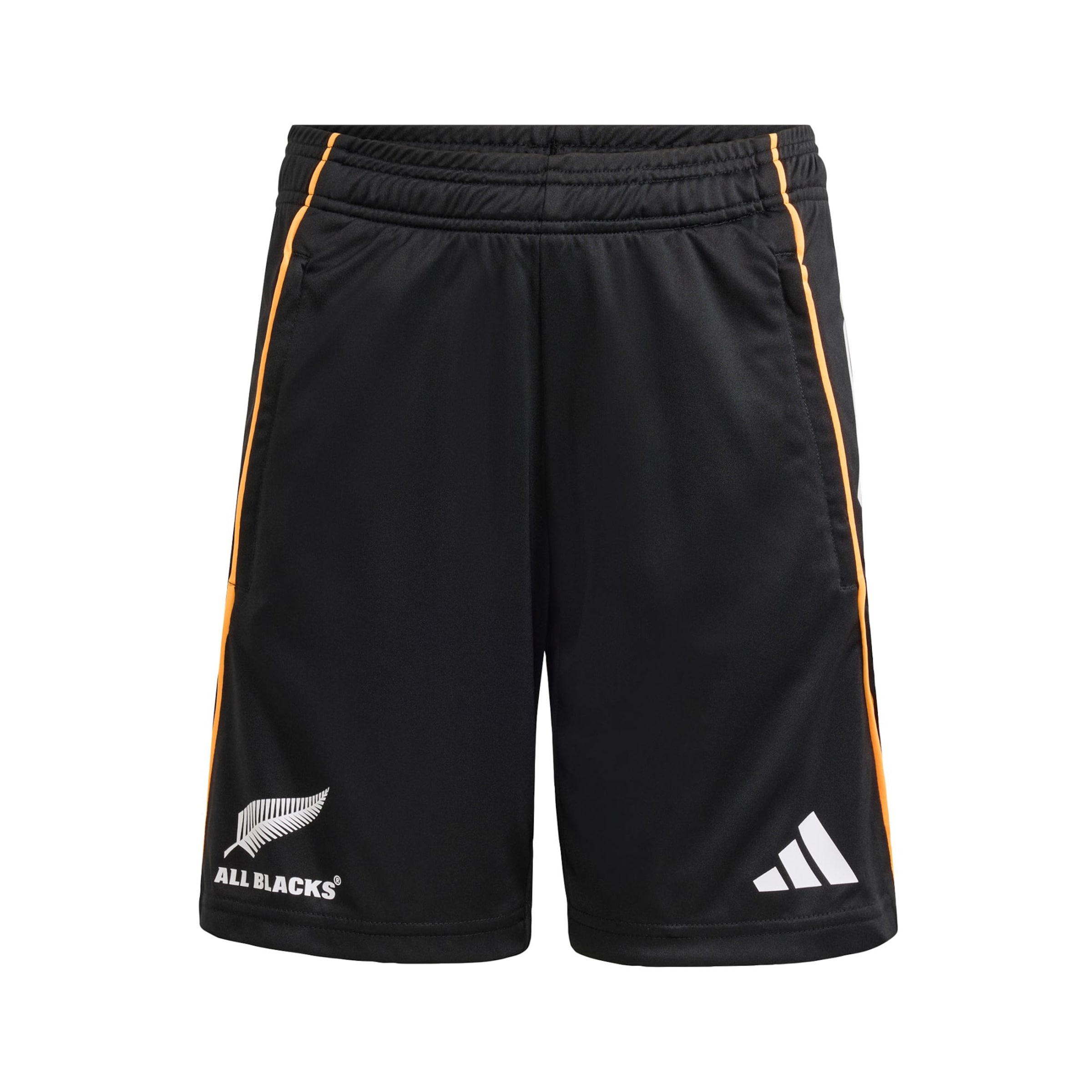 ADIDAS PERFORMANCE - regular Pantalón deportivo 'All Blacks Marvel' en negro: frente