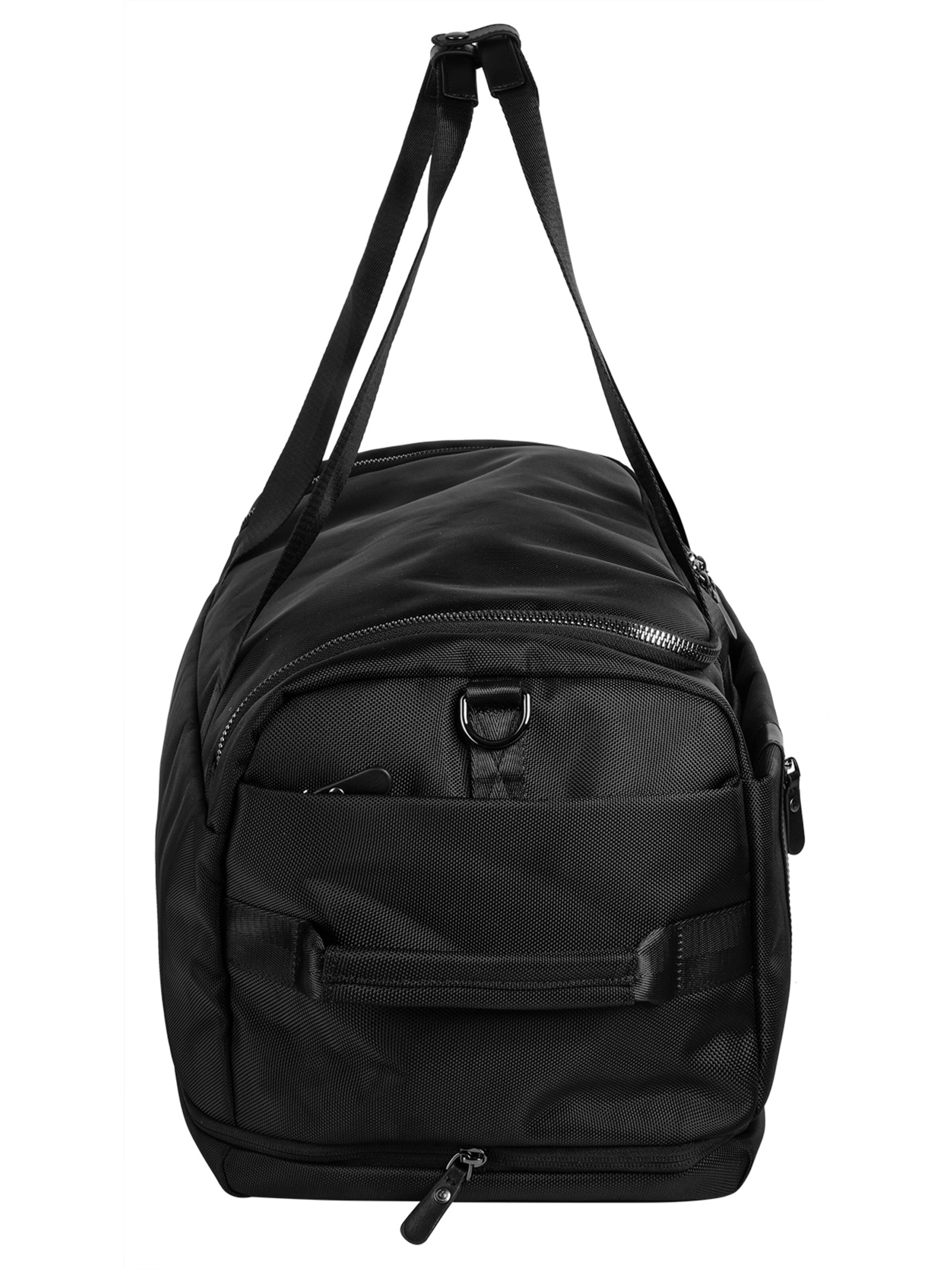 Sac de voyage 'NERO' bugatti en noir