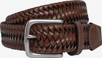 Hackett London Riem in Bruin: voorkant
