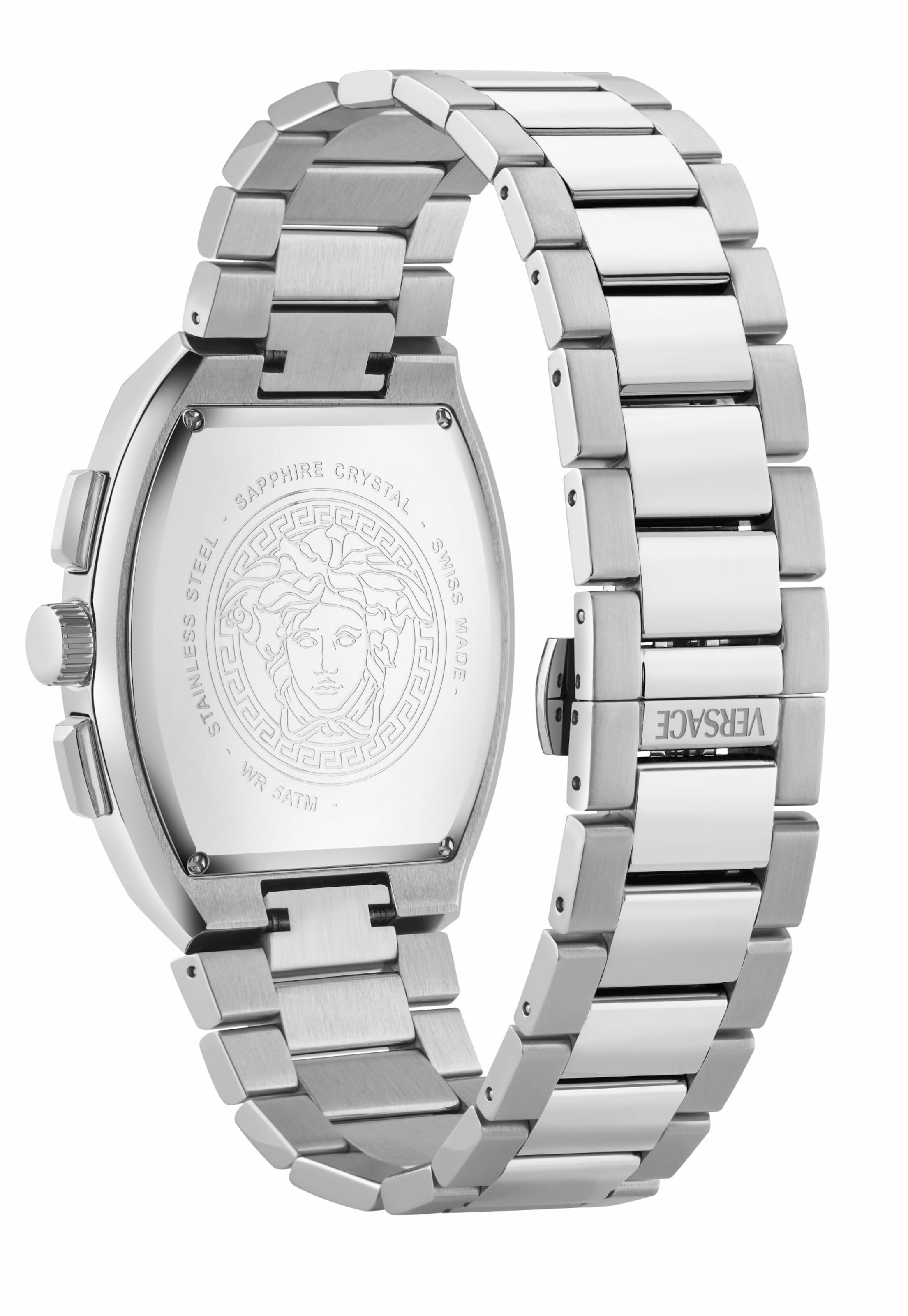 VERSACE Analoguhr in Silber