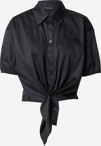 GUESS Blouse 'JUNE' in Zwart: voorkant