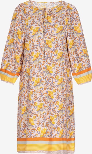 Rochie Gaya pe albastru marin / galben / mov liliachiu, Vizualizare produs