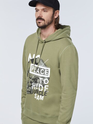 UNCLE SAM Sweatshirt in Green