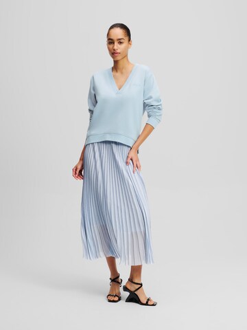 Karl Lagerfeld Mikina – modrá