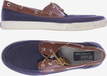 Polo Ralph Lauren Halbschuh 45 in Blau: predná strana