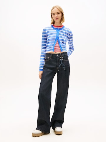 Tommy Jeans - Casaco de malha em azul