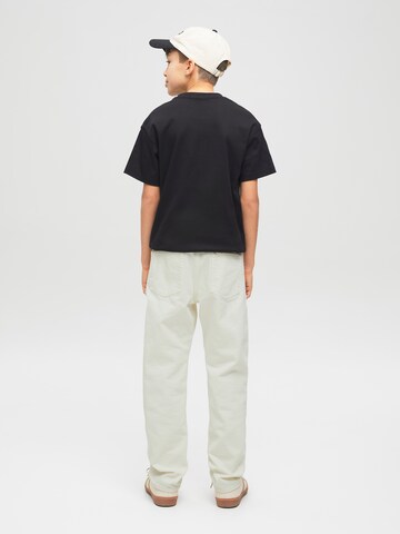 Jack & Jones Junior Loose fit Jeans 'JJIChris JJOriginal' in White