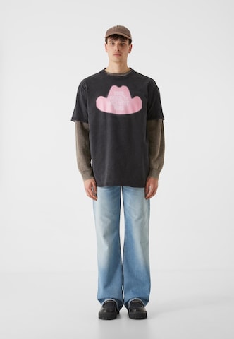 Lost Youth Shirt 'Wild Room Service' in Schwarz