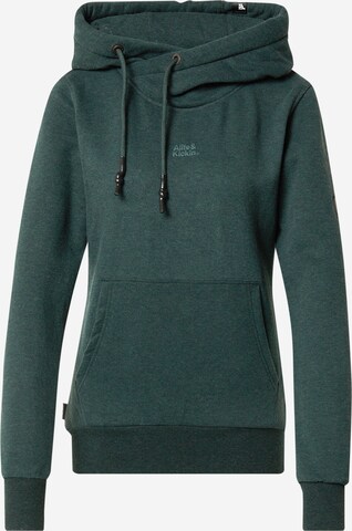 Alife and Kickin Sweatshirt 'Sarah' in Green: front