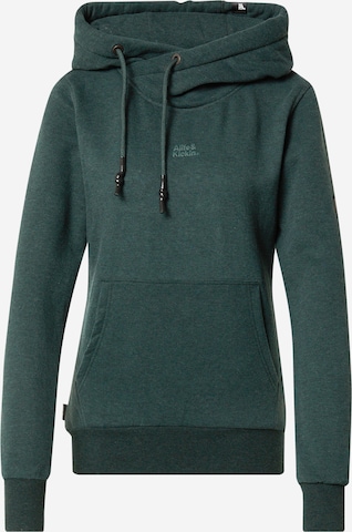 Alife and Kickin Sweatshirt 'Sarah' in Grün: predná strana