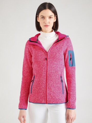 CMP Funktionsfleecejacke in Pink: predná strana