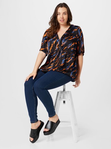 Zizzi Blouse 'IRVANA' in Black