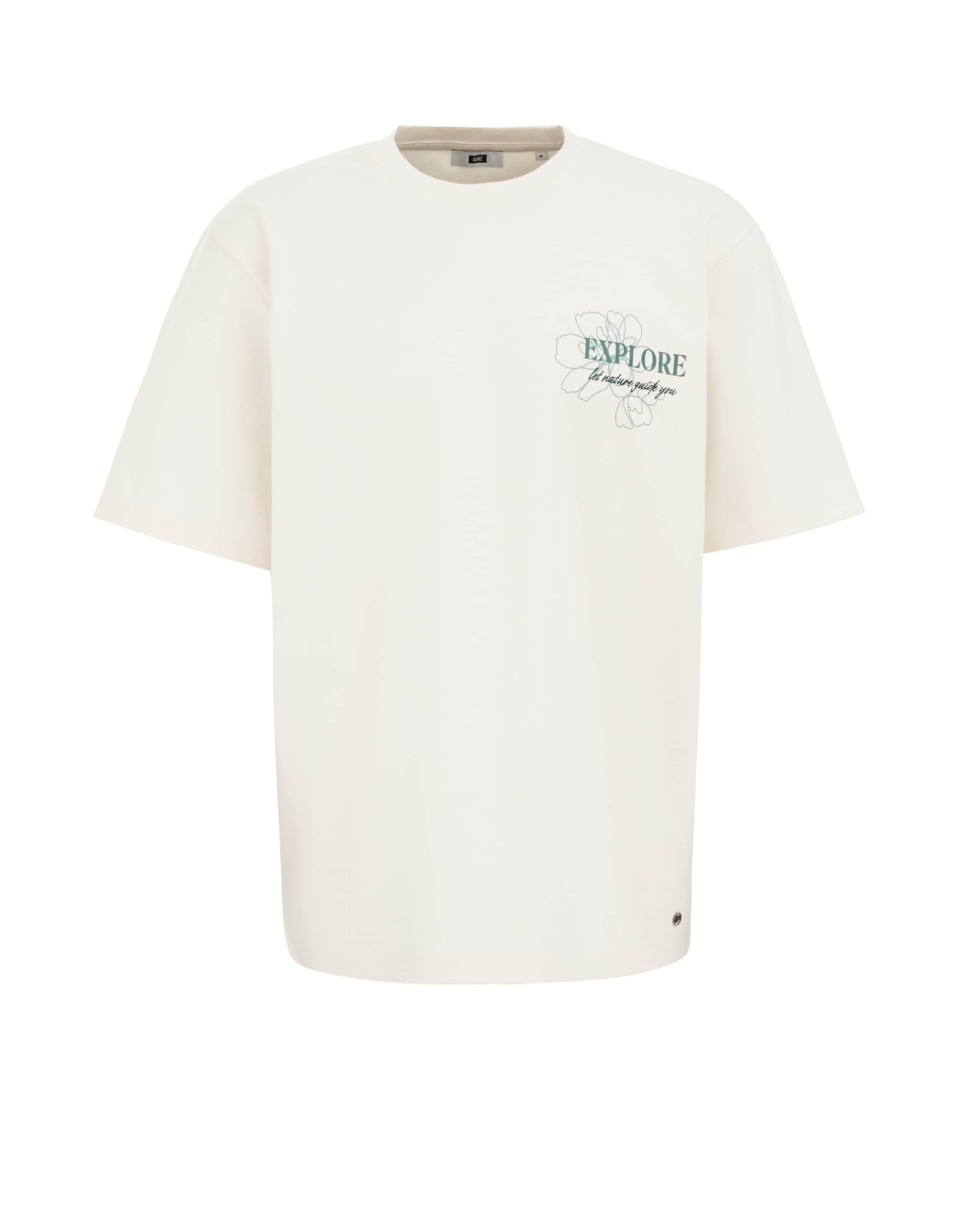 WE Fashion Koszulka w kolorze biały: przód