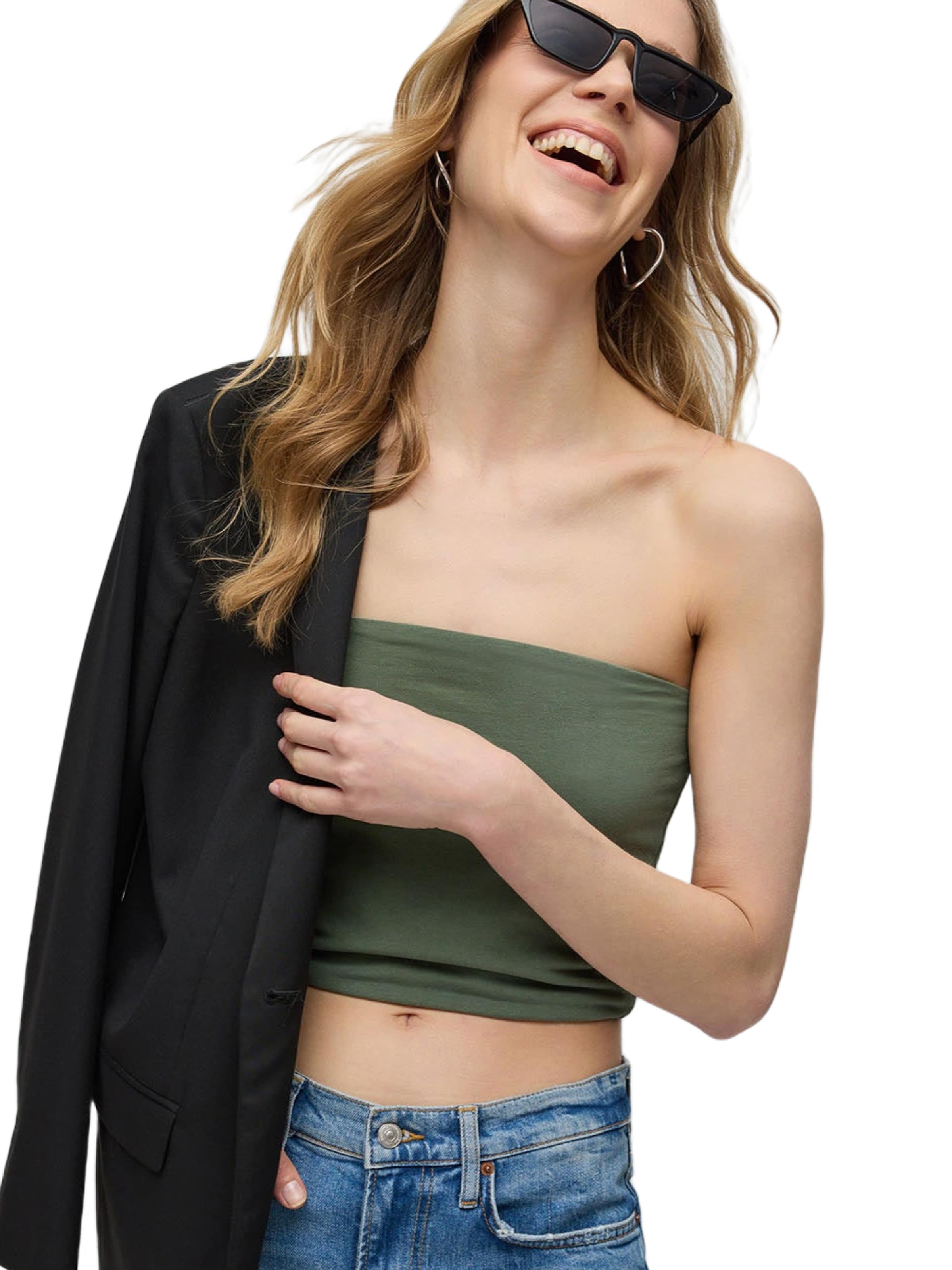 No Matter What Top in Groen