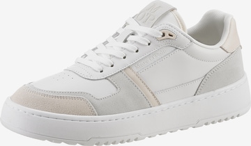 Baskets basses Marc O'Polo en blanc : devant