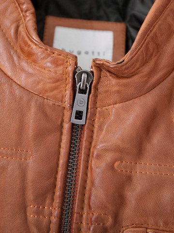 bugatti Between-Season Jacket '102' in Brown