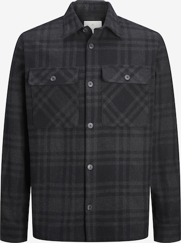 JACK & JONES - Ajuste confortable Camisa 'JPRRaymond' en negro: frente