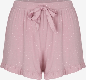 rožinė Hunkemöller Pižaminės kelnės: priekis