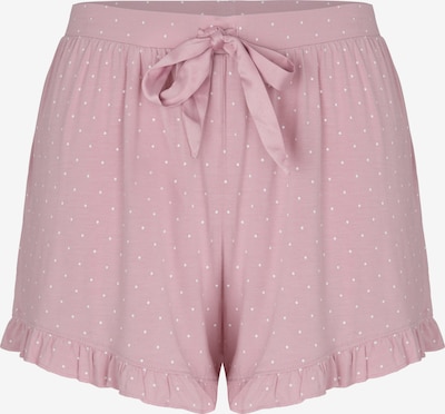 XS dydžio Pižaminės kelnės iš Hunkemöller, spalva – ryškiai rožinė spalva / balta, Prekių apžvalga