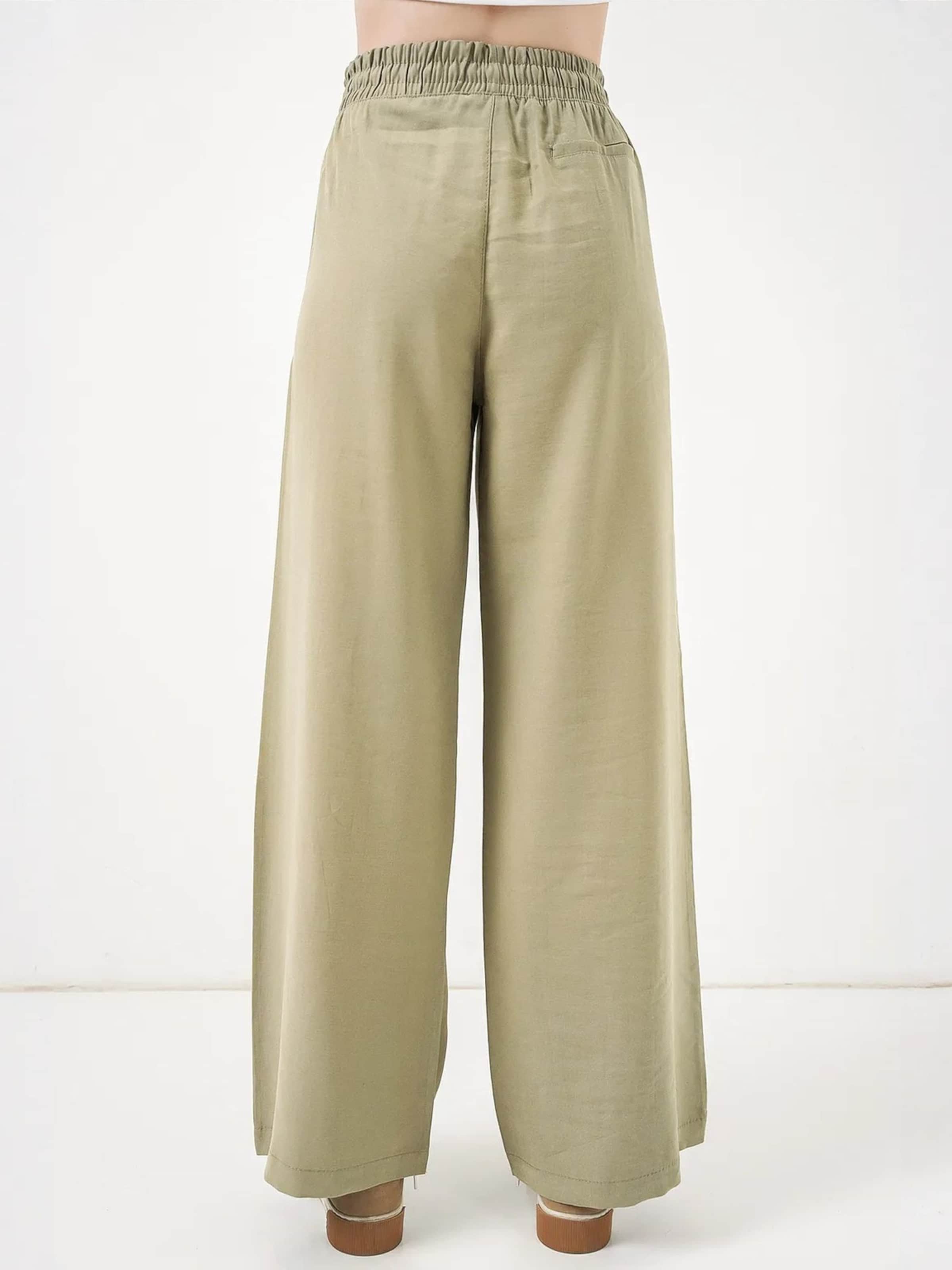 Bigdart Wide leg Trousers in Green