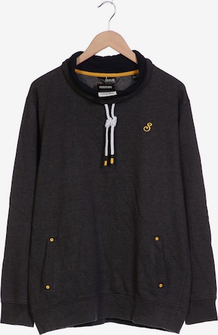 !Solid Sweatshirt & Zip-Up Hoodie in XL in Grey: front