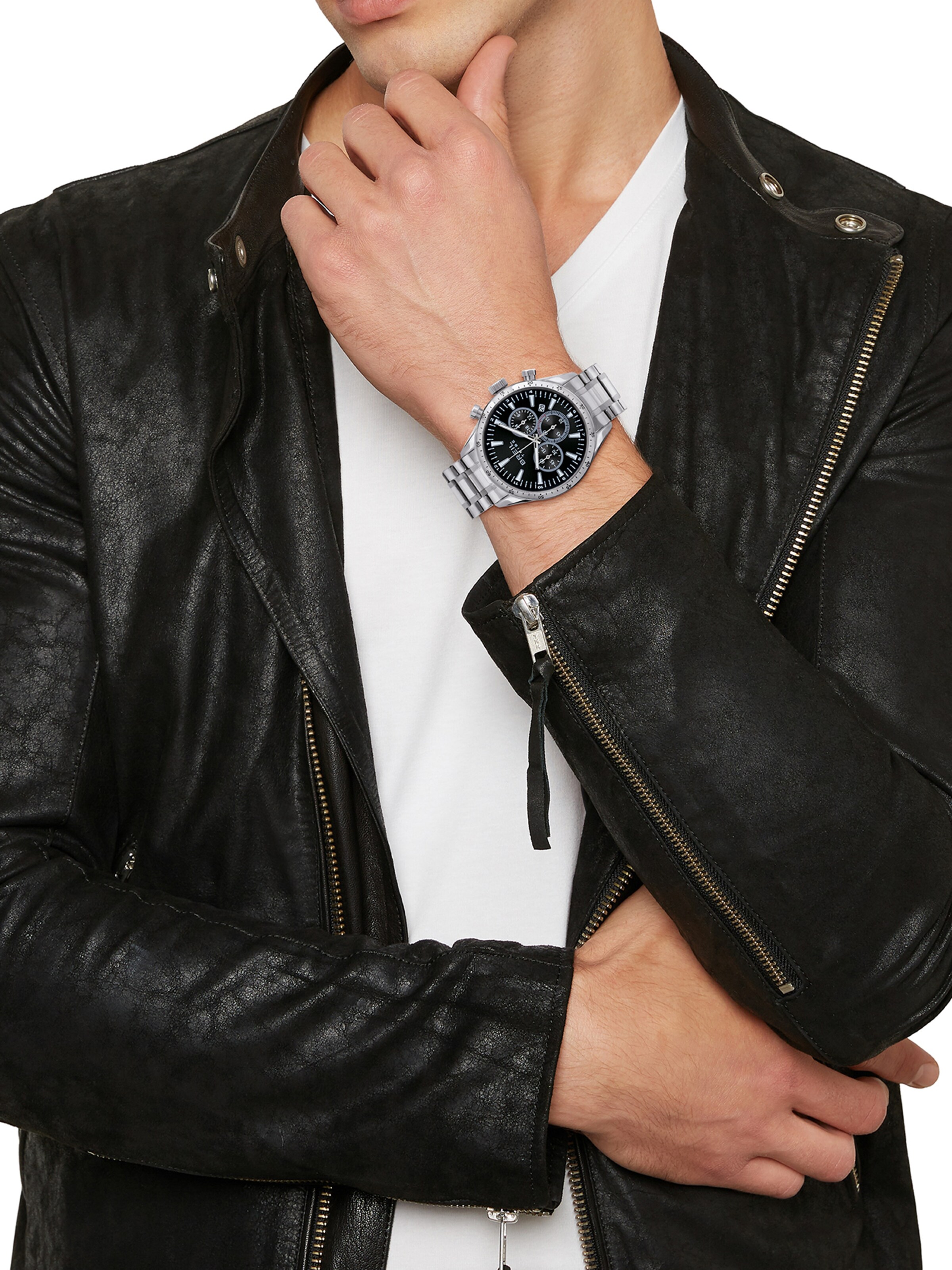 Breil Analoog horloge 'Jato' in Zilver