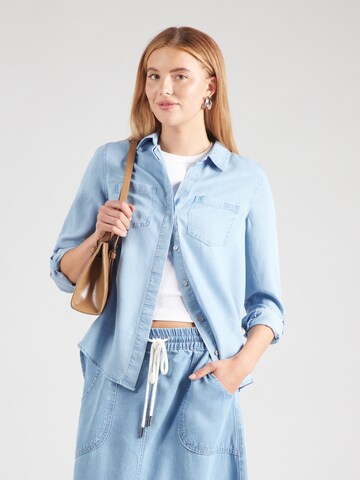 DKNY Bluse in Blau: Vorderseite