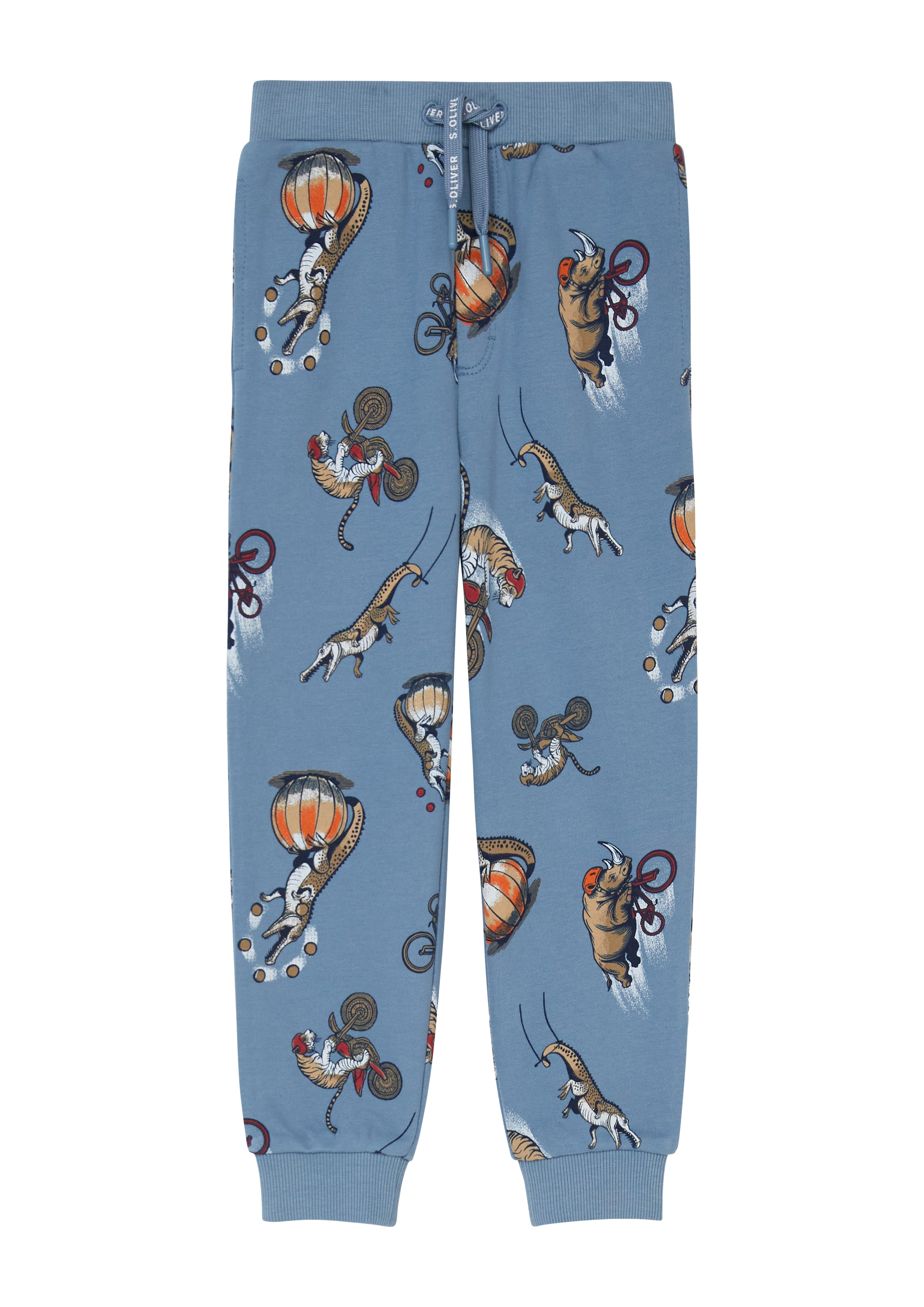 s.Oliver Regular Broek in Blauw: voorkant