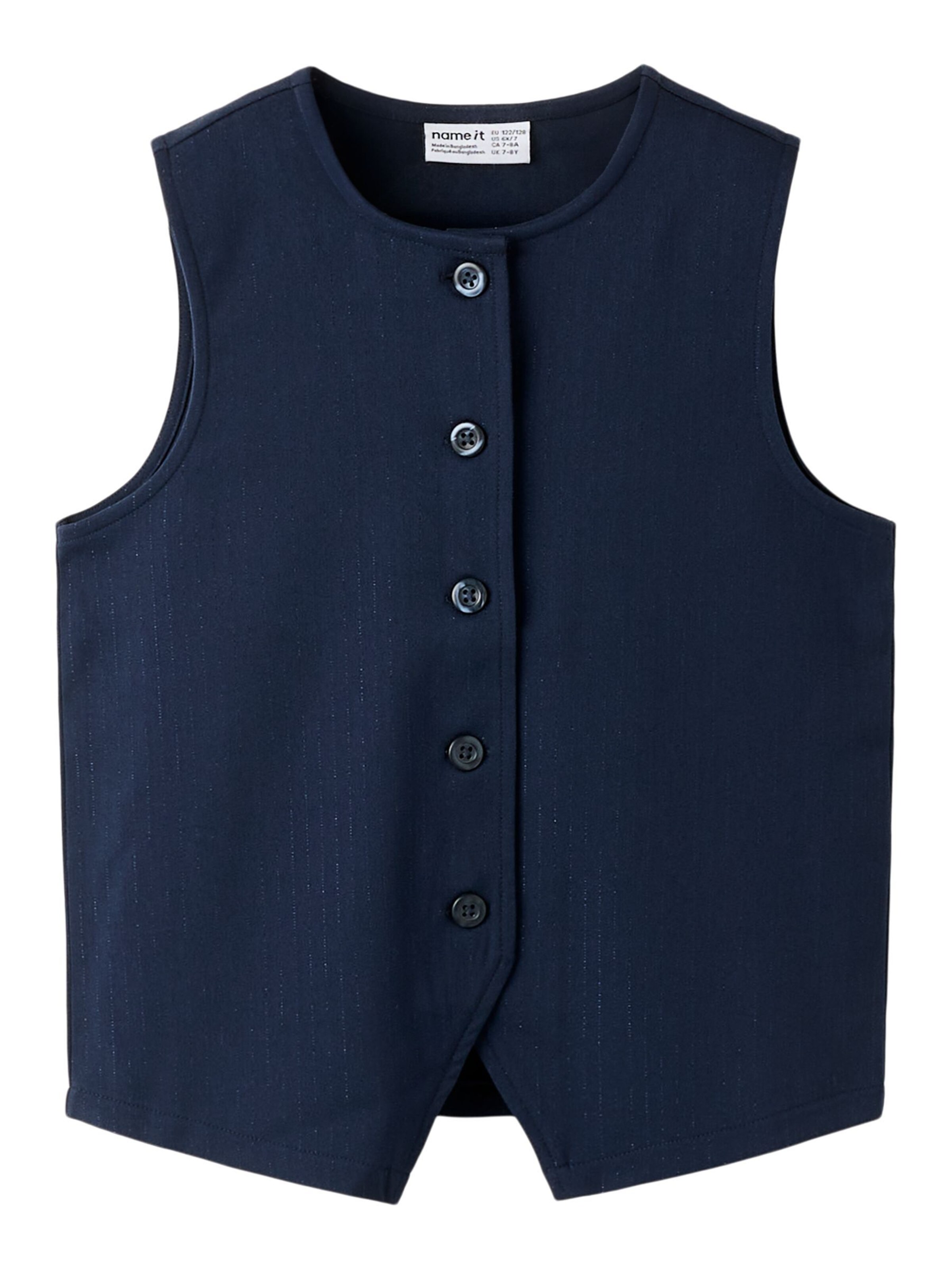 Gilet NAME IT en bleu : devant